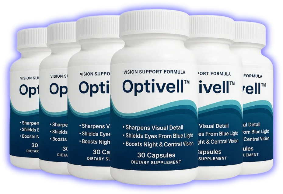 OptiVell 6-Bottle Package - Your Best Value - Natural Vision Supplement Bulk Order