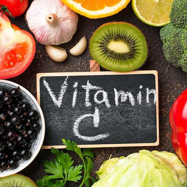 Vitamin C - Powerful Antioxidant for Eye Health - OptiVell Vision Supplement